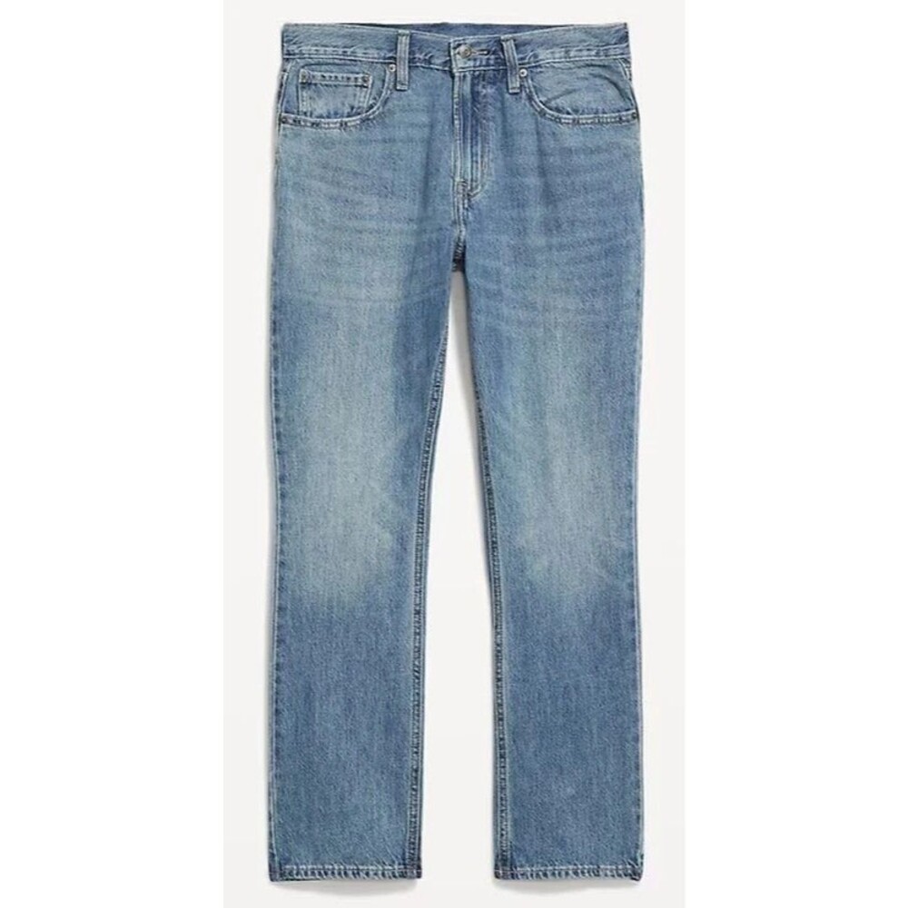 Men's 38 x 30 Old Navy Structured Straight Non-Stretch Jeans
